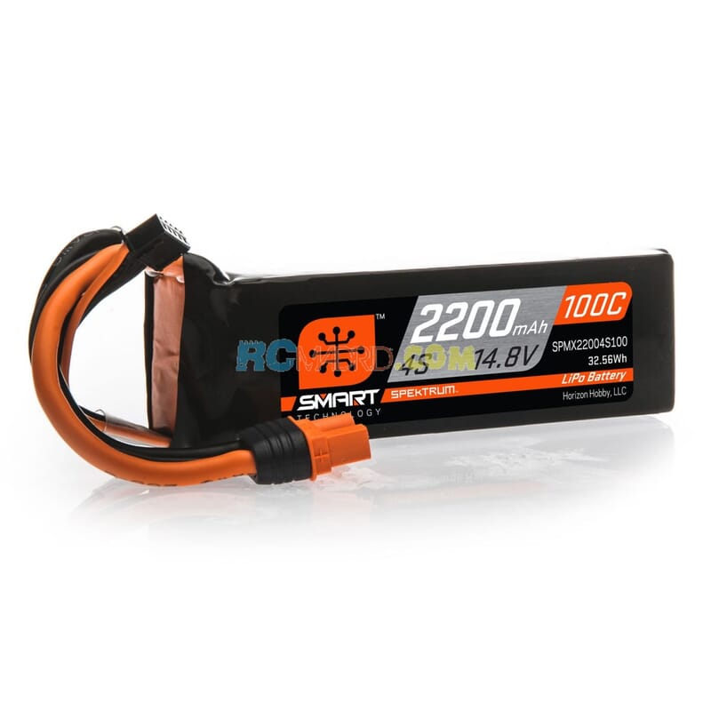 2200mAh 4S 14.8V 100C Smart Bateria Lipo  IC3