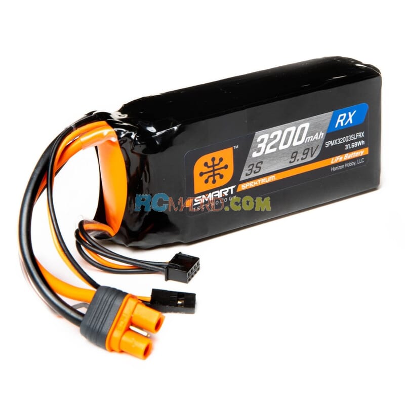 3200mAh 3S 9.9V Smart LiFe ECU Bateria  IC3