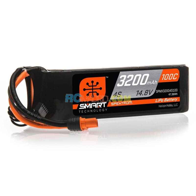 3200mAh 4S 14.8V 100C Smart Bateria Lipo IC3 3200mAh 4S 14.8V 100C Smart Bateria Lipo IC3