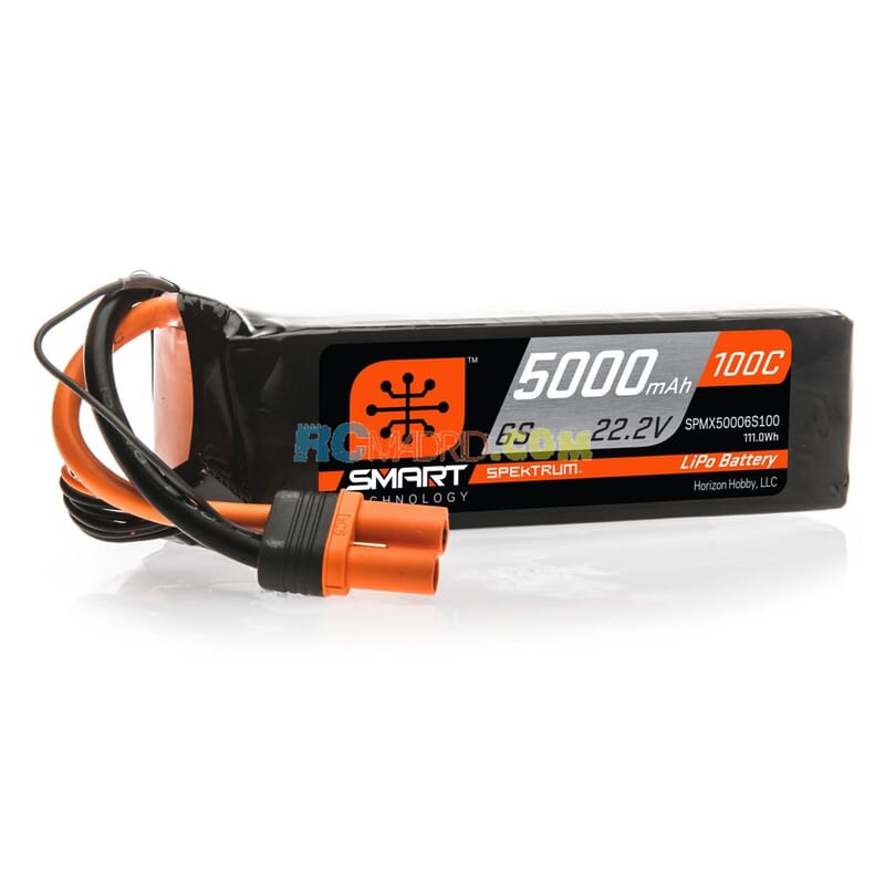 5000mAh 6S 22.2V 100C Smart LiPo Battery  IC5