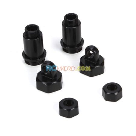 Conjunto cuerpo amortiguador trasero 1/14 KEM KAL MDT MR