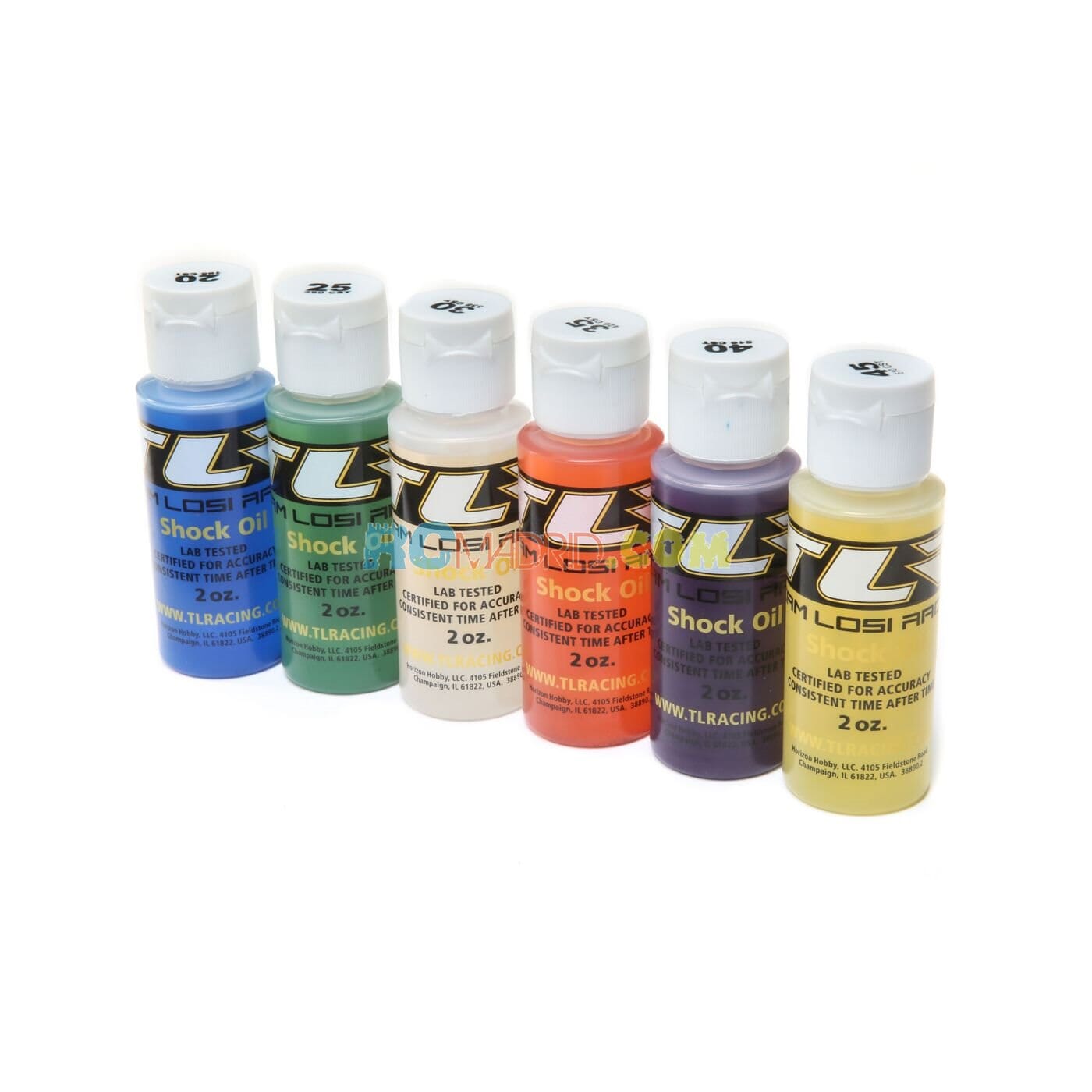 Shock Oil 6Pk, 20,25,30,35,40,45, 2oz