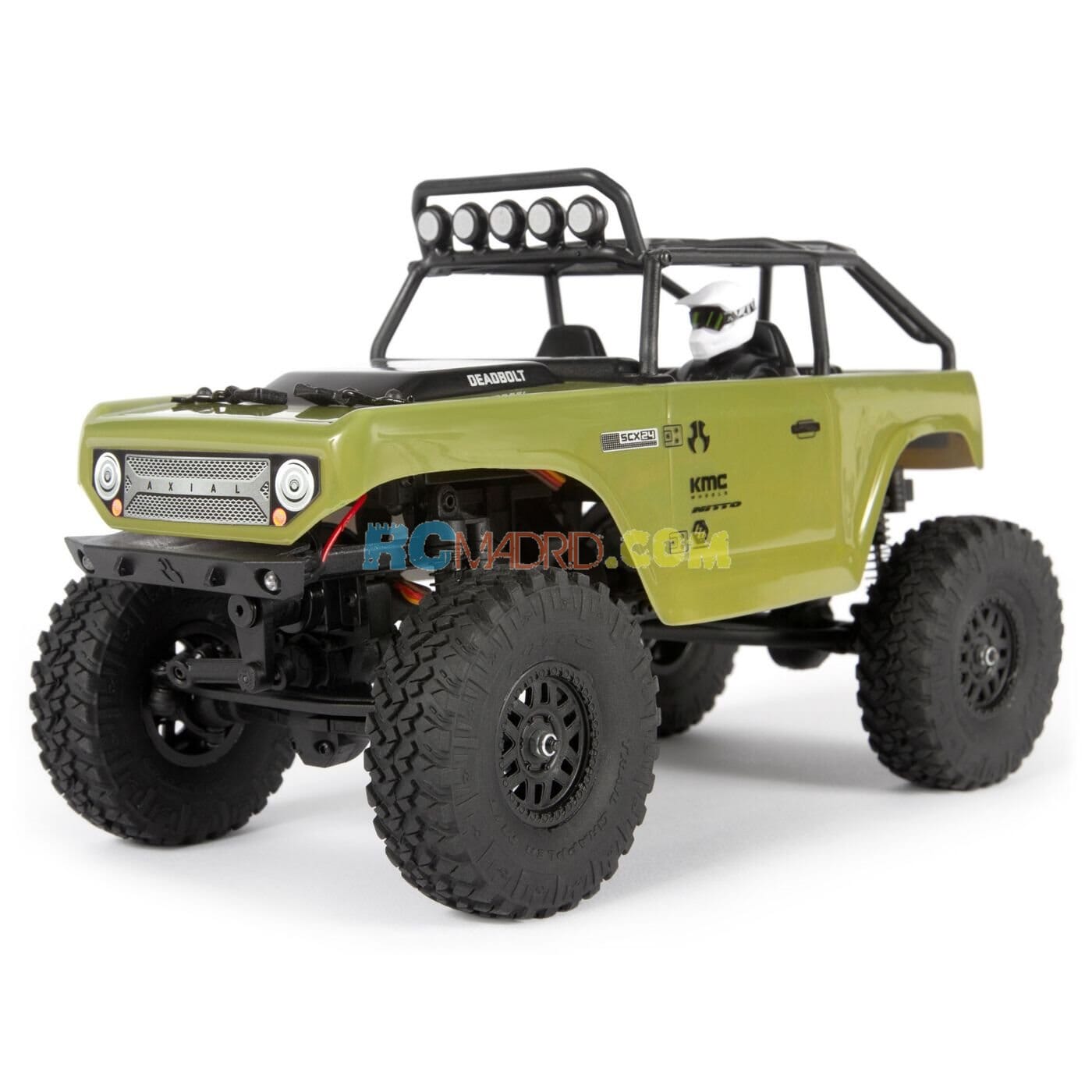 SCX24 Deadbolt 1/24th Scale Elec 4WD - RTR  Green