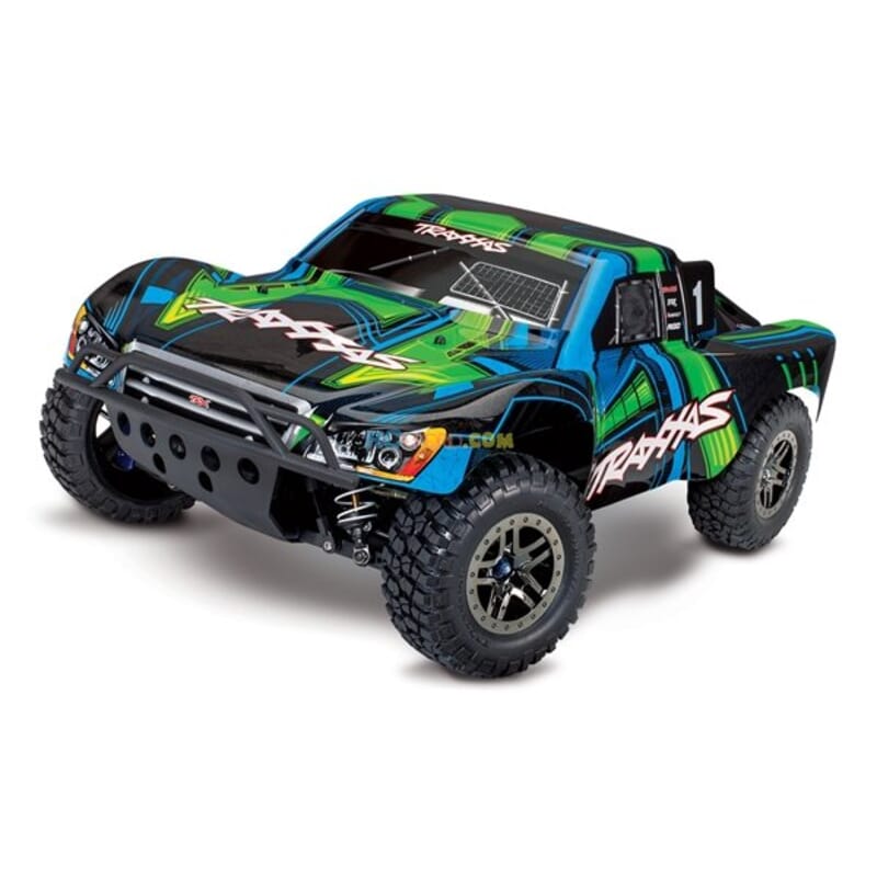 Traxxas Slash 4X4 Ultimate LCG VXL TQi TSM (no bateria ni cargador), Verde, TRX68077 4G