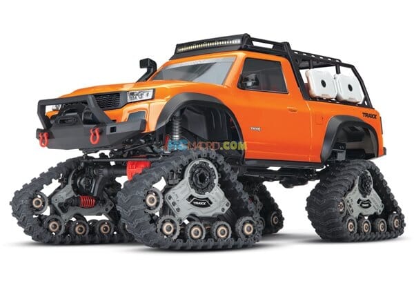 Traxxas TRX 4 Sport con Orugas TQ XL 5 (no bateria ni cargador), Naranja