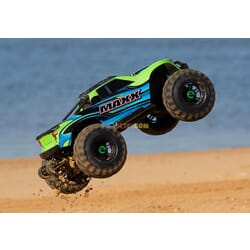 Traxxas Maxx 1/10 Scale 4WD Brushless electrico Monster Truck, VXL 4S, TQi   VerdeX