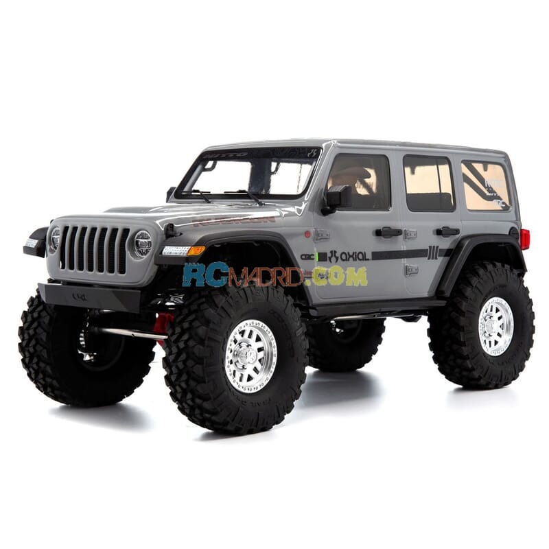 Axial SCX10 III Jeep JLU Wrangle con Portales RTR, Gris 1/10 Axial SCX10 III Jeep JLU Wrangle con Portales RTR, Gris 1/10
