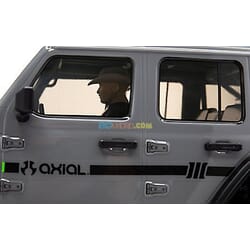 Axial SCX10 III Jeep JLU Wrangle con Portales RTR, Gris 1/10