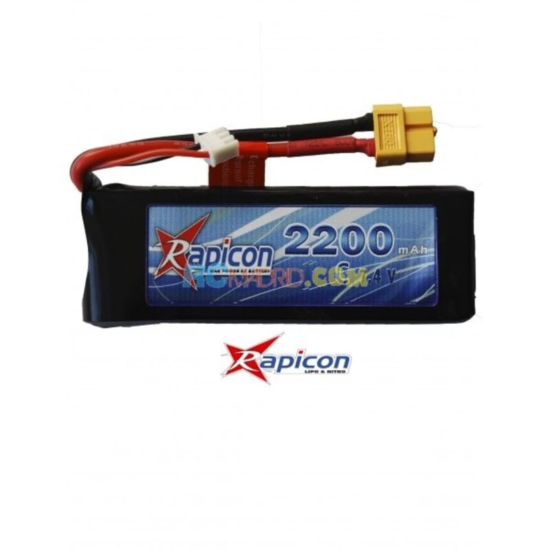 Lipo Rapicon 7.4V 2200mAh 2S 30C