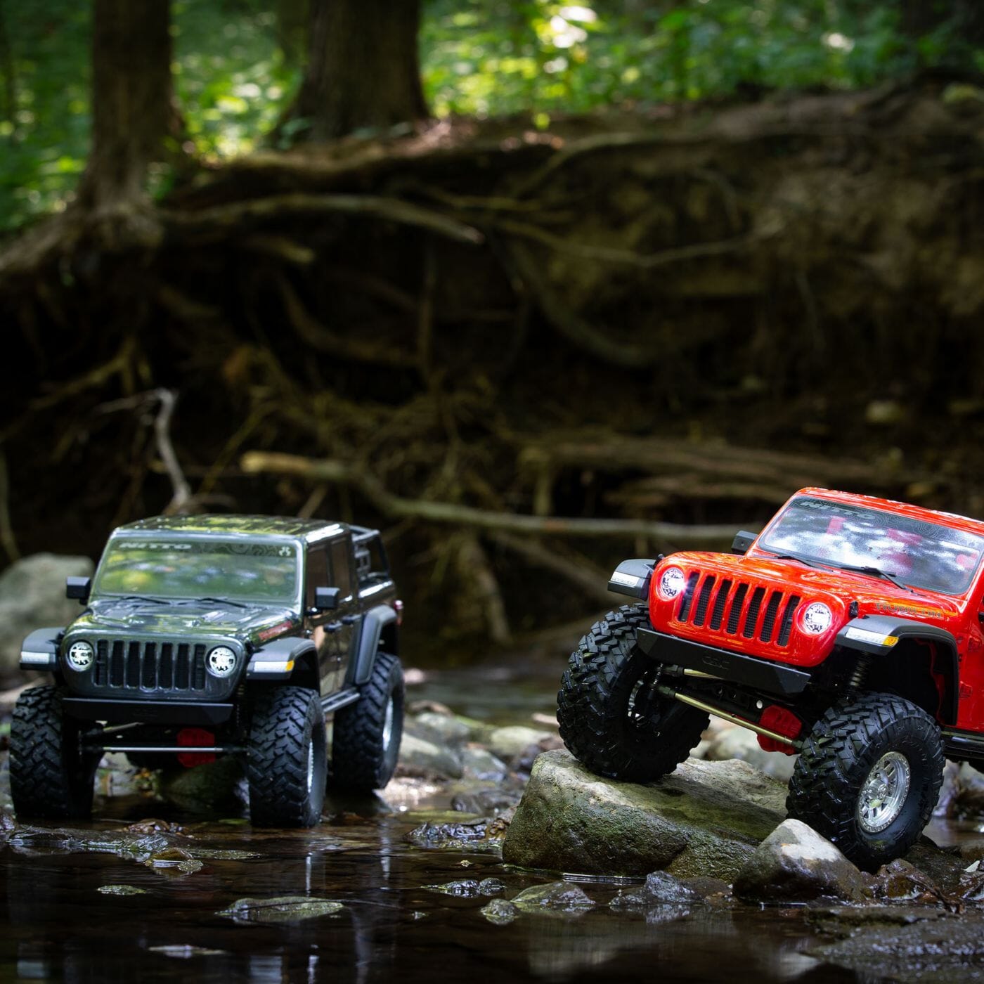 Axial SCX10 III Jeep JT Gladiator con Portales RTR, Gris 1/10