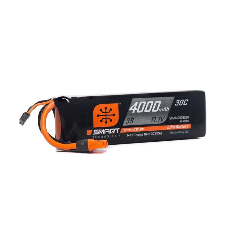 Lipo Smart 4000mah 3S 11.1V 30C IC3 Lipo Smart 4000mah 3S 11.1V 30C IC3