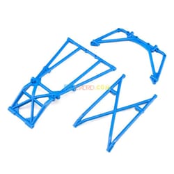Rear Cage and Hoop Bars azul LMT