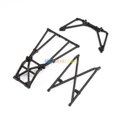 Rear Cage and Hoop Bars Negro LMT