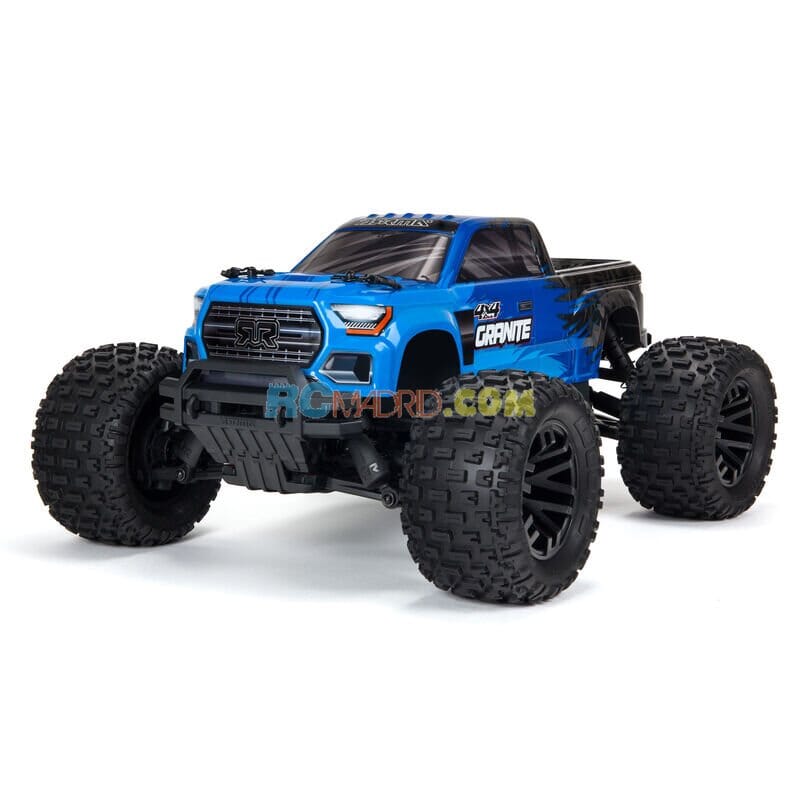 1/10 GRANITE MEGA 4X4 BRUSHED 4WD MT AZUL 1/10 GRANITE MEGA 4X4 BRUSHED 4WD MT AZUL
