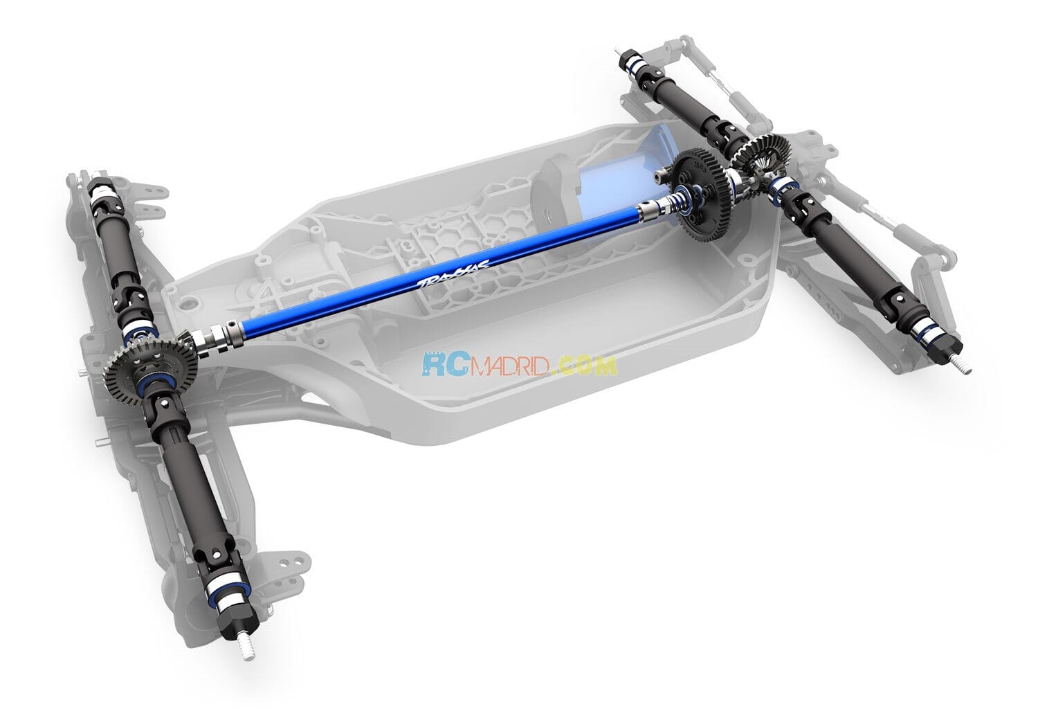 Traxxas Rustler 4X4 VXL TQi TSM (no bateria ni cargador)