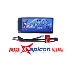 Lipo Rapicon 7.4V 4700 80C Shorty