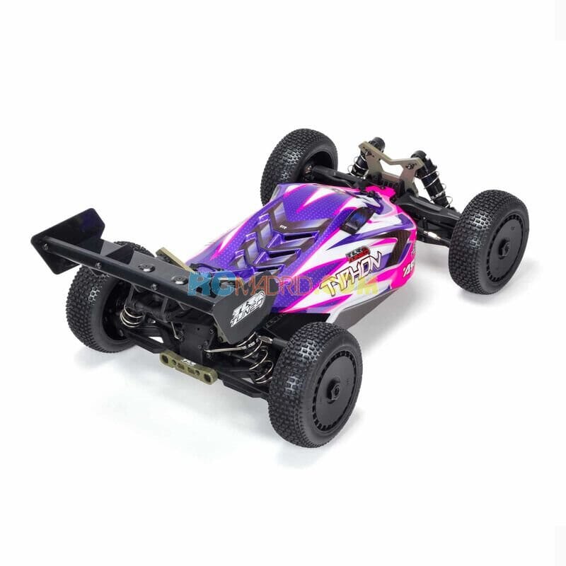 BUGGY 1/8 TYPHON Preparacion TLR 4WD