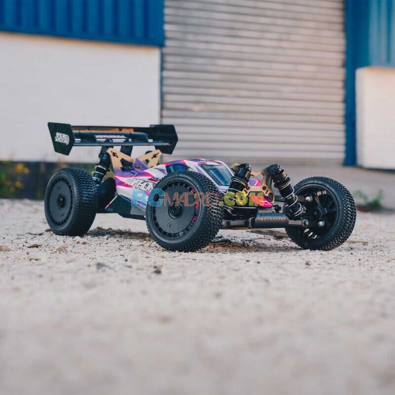 BUGGY 1/8 TYPHON Preparacion TLR 4WD