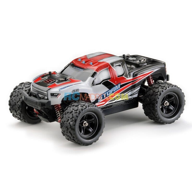 Coche 1/18 Storm 4WD Monster Truck 2,4GHZ Rojo