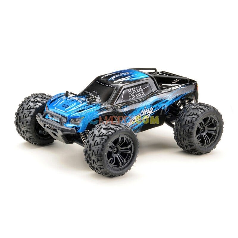 Coche 1/14 Racing 4WD Monster Truck 2,4GHZ Azúl Coche 1/14 Racing 4WD Monster Truck 2,4GHZ Azúl