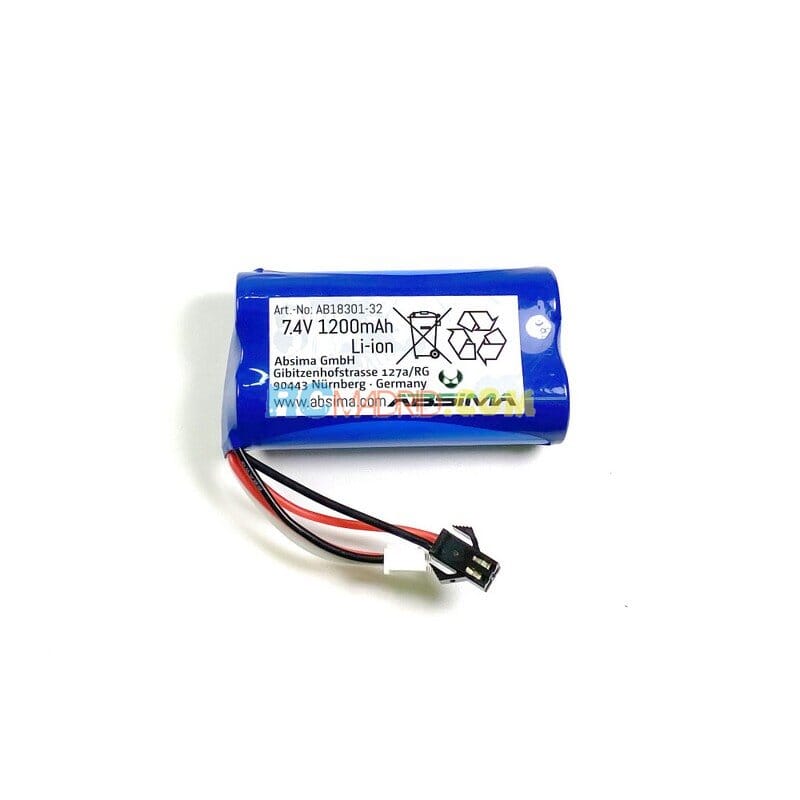 Pack Bateria LI-ON 7.4 V 1200mAH