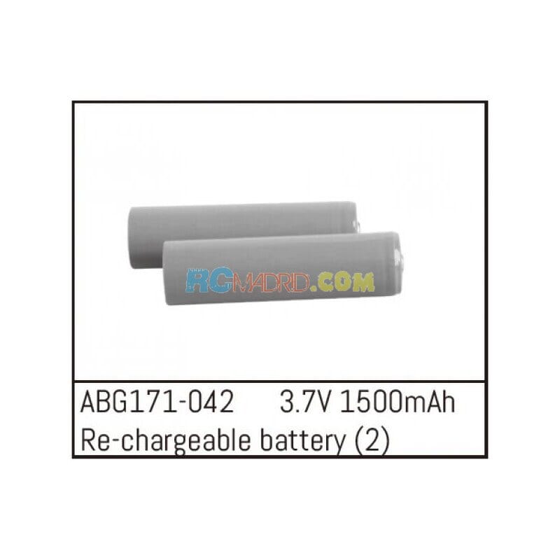 Li-Ion 3.7V 1500 mAh 2 ud Absima 1/14 Li-Ion 3.7V 1500 mAh 2 ud Absima 1/14
