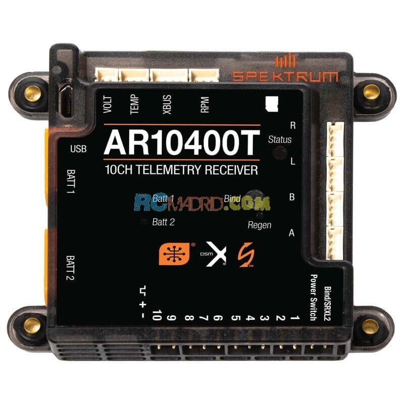 Receptor PowerSafe de 10 canales con telemetria