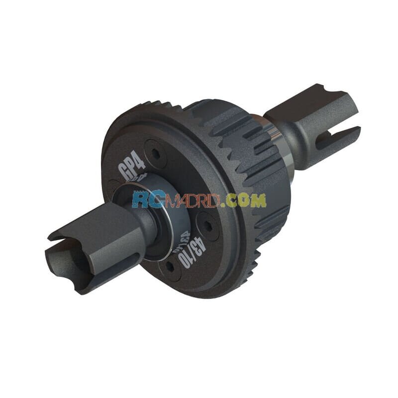 Conjunto Diferencial Activo F/R GP4 5mm 10k Conjunto Diferencial Activo F/R GP4 5mm 10k