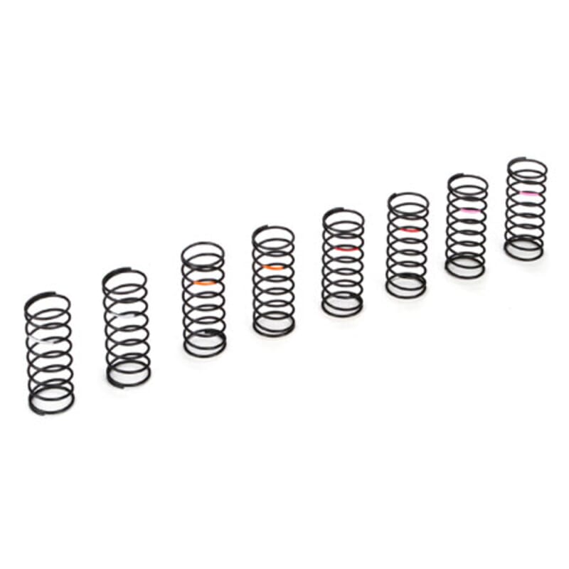 Losi 22 V2 Front Spring Set, Low Frequency (4 pair): 22