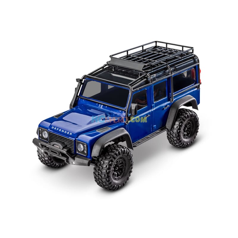 INJORA Kit Phares Toit 16 LED Blanches – Barre Lumineuse Pour TRX4M Defender 1/18 RC Crawler