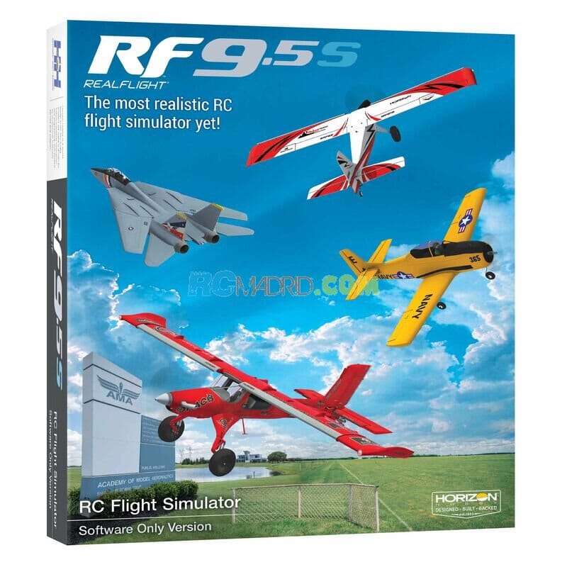 Simulador Rc Realflight 9.5S solo software