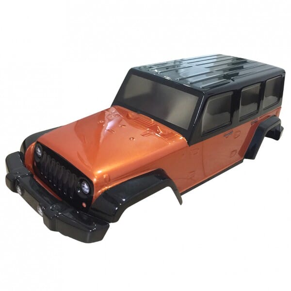 Carroceria crawler 1/10 sin pintar Jeep Wrangler