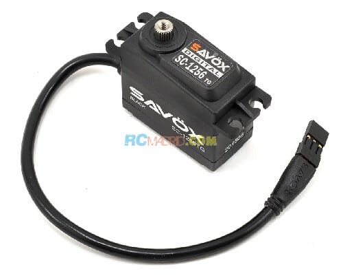 Servo Savox SC1256TG (20Kgr / 0.15sec) Black Edition