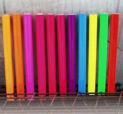 Film retractil color Plata 1 m