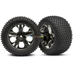 Neumáticos y ruedas ensamblados pegados (2.8) (All-Star black