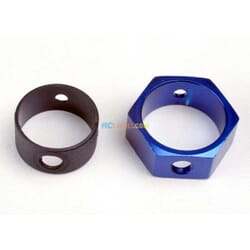Adaptador de freno aluminio hexagonal (azul) TRX4966