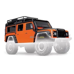Carrocería Land Rover Defender naranja aventura (completa con