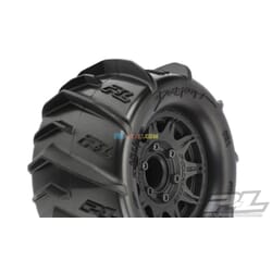 Neumáticos para arena/nieve Dumont de 2,8" montados para Stampede 2wd y 4wd delanteros y traseros montados en ruedas hexagonales