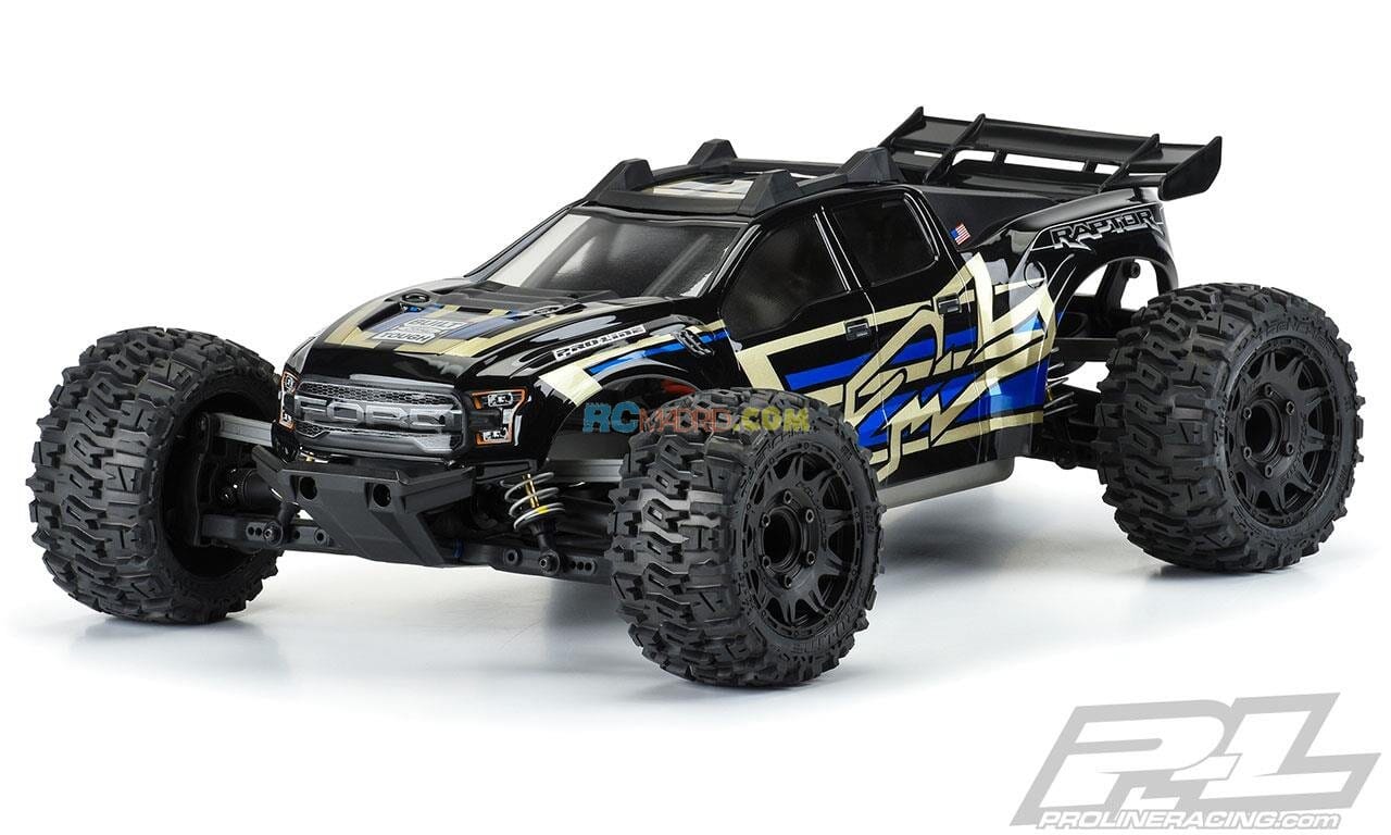 Precortado 2017 Ford F-150 Raptor Carrocería transparente para Rustler 4x4 (PRO352817)