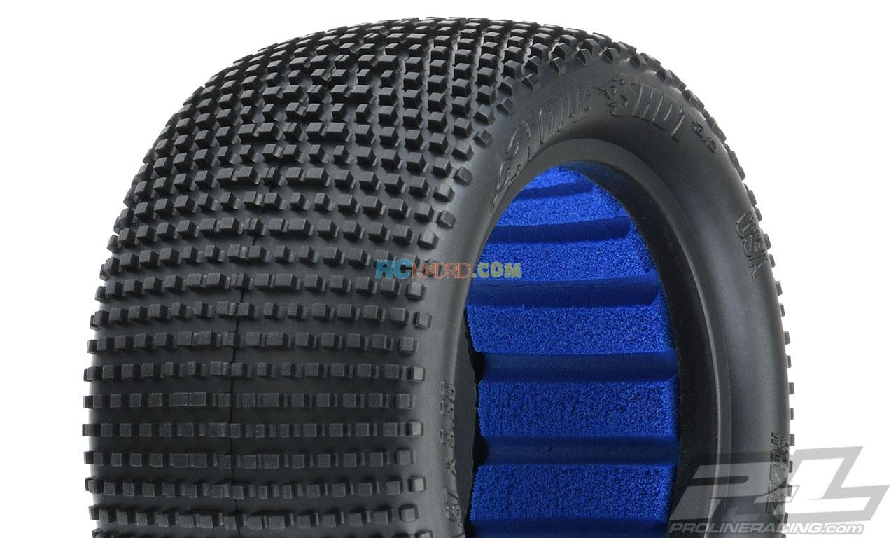 Neumáticos traseros para buggy todoterreno Hole Shot 3.0 2.2" M3 (blando) (2) (con espuma de celda cerrada) (PRO828202)