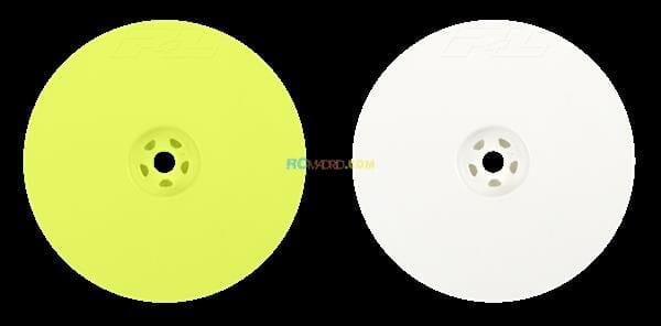 Ruedas Traseras Blancas Velocity 2.2" 22/RB6/B44.3/B6/B6D (PRO273604)