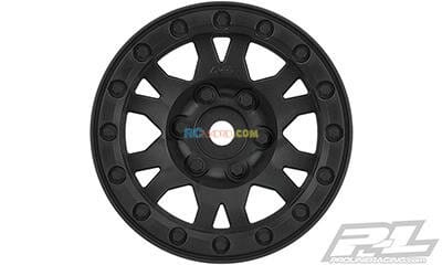 Impulse 1.9" plástico negro Bead-Loc Whl orugas F/R (PRO276903)