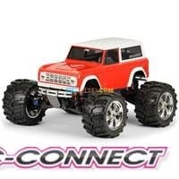 1973 Ford Bronco Carrocería Transparente para orugas de 12" (PRO331360)