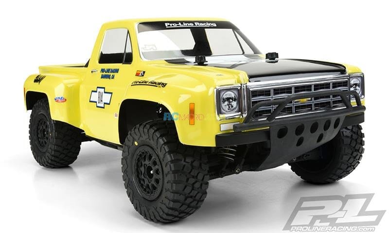 1978 Chevy C-10 Race Truck Carrocería transparente para SC (PRO351000)