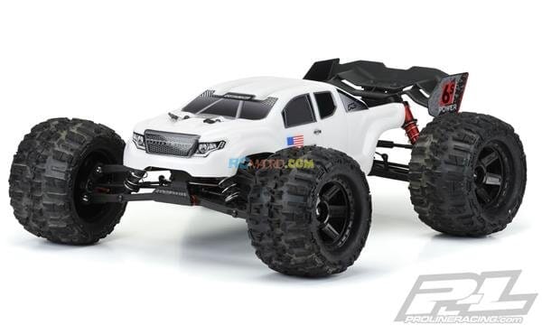 Carrocería precortado Brute Bash Armor (blanco) para ARRMA Kraton (PRO352115)