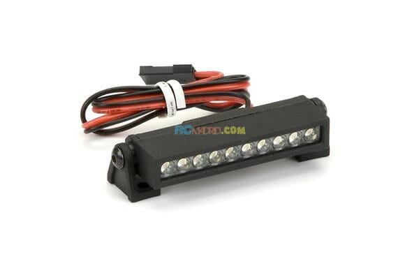 Kit de barra de luz LED superbrillante de 2" 6V-12V (recto) para Rock Crawlers Rock Racers 18 Monster Trucks y 110 Monster Truck
