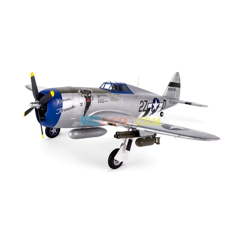 P-47 Razorback 1.2m BNF Basic con AS3X y SAFE