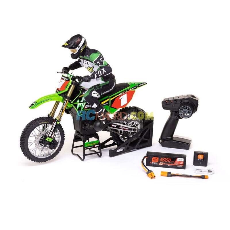 Losi Motocicleta 1/4  Promoto-MX RTR bateria y cargador