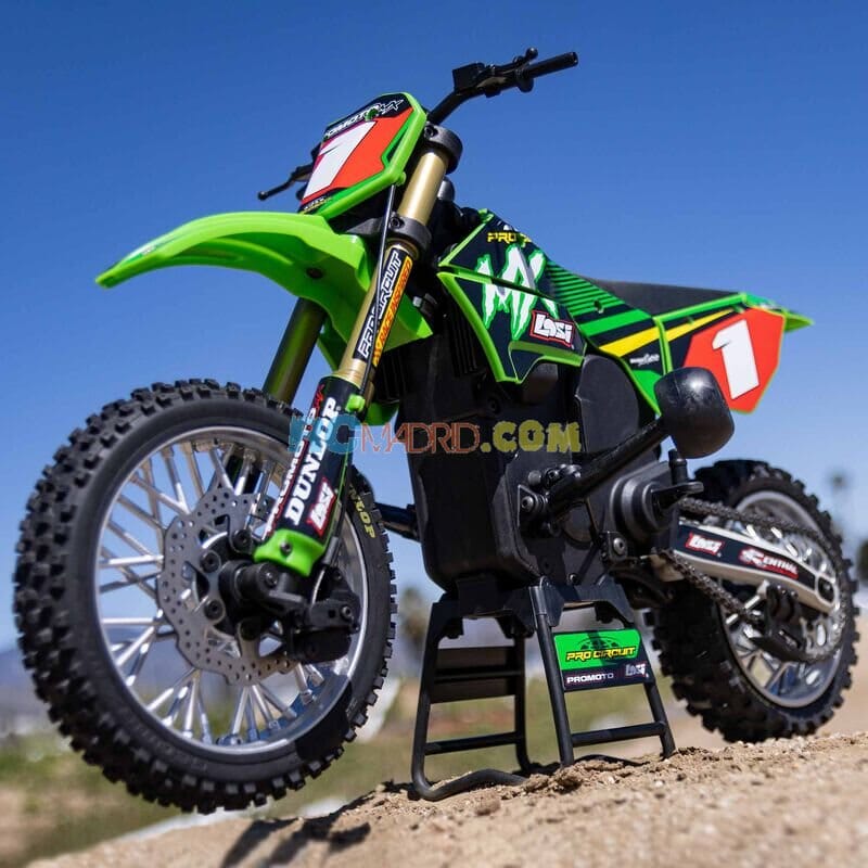 Losi Motocicleta 1/4  Promoto-MX RTR bateria y cargador