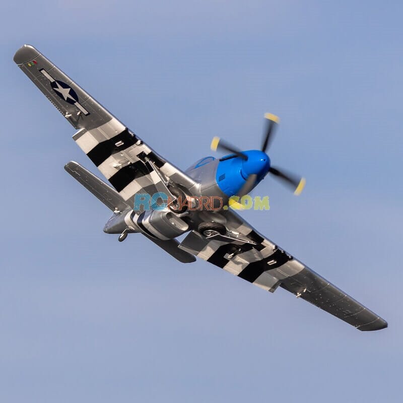 P-51D Mustang 1.2m BNF Basico con AS3X y SAFE Select